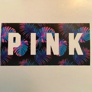 Pink beach towel NEW